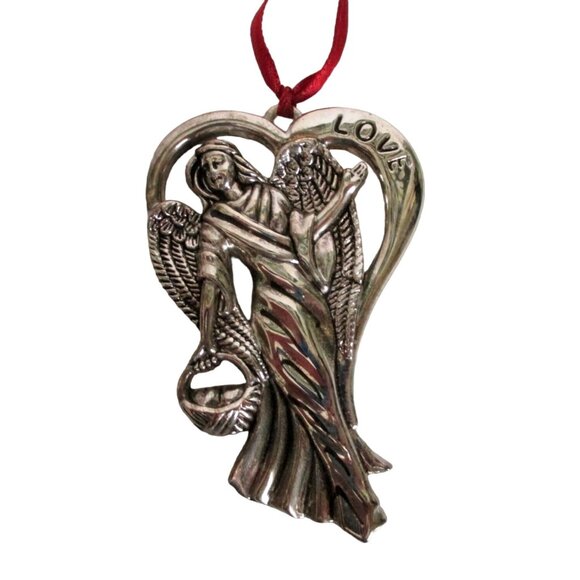 Vintage Gorham Hope Angel Christmas Ornament - Vintage Holiday Decoration - Picture 1 of 4